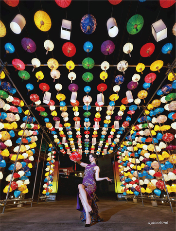 鄭成功記念館ナイトミュージアム写真