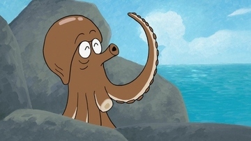 アニメ場面カット たこ