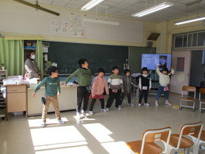 2月の授業参観1