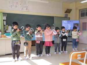 2月の授業参観2
