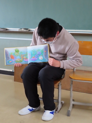 6年生の読み語り1