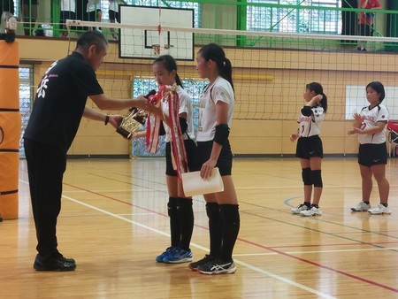 長崎県小学生バレーボール大会平戸市予選優勝