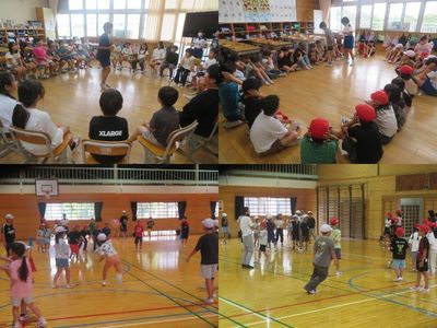 縦割り活動の様子