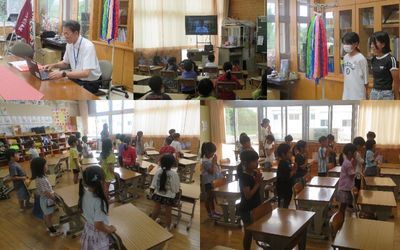 平和集会の様子